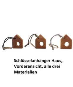 Schlüsselanhänger Haus - 4